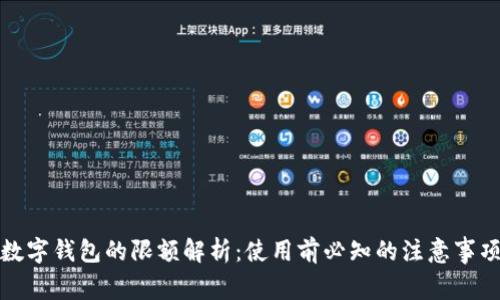 数字钱包的限额解析：使用前必知的注意事项